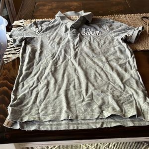 Mens XL Hollister gray polo shirt.